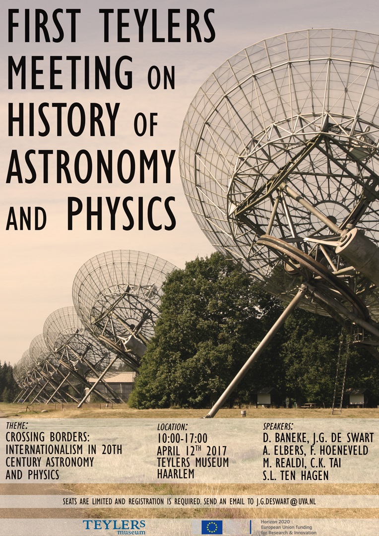 Poster for the Teylers Meeting
