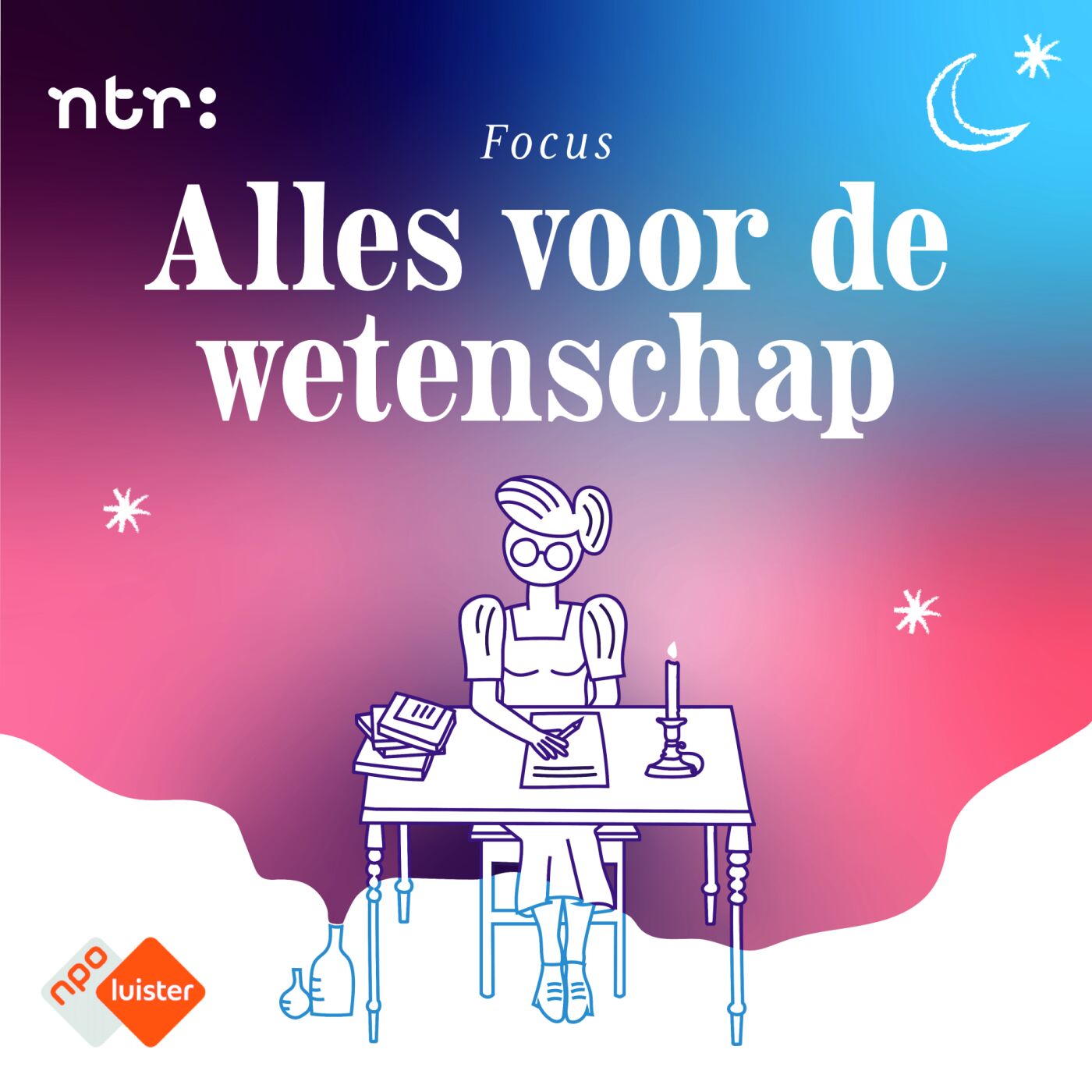 Logo of the podcast _Alles voor de Wetenschap_